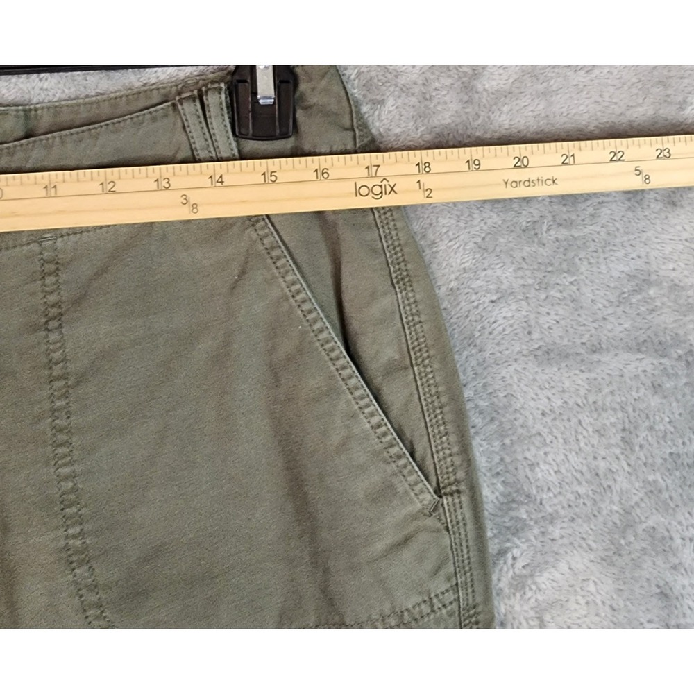 The North Face Pants Womens Size 8 Regular Olive Green Cargo Utility Hiking - Picture 4 of 14